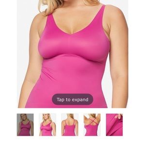 Ruby Ribbon Second Skin V-Neck Cami